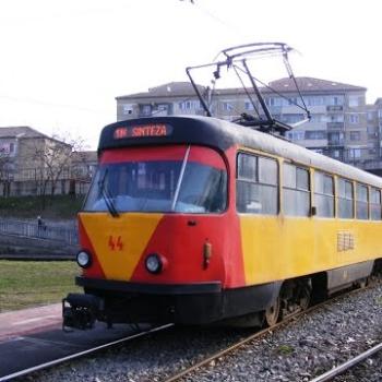 Circulația tramvaielor în data de 4 noiembrie 2023